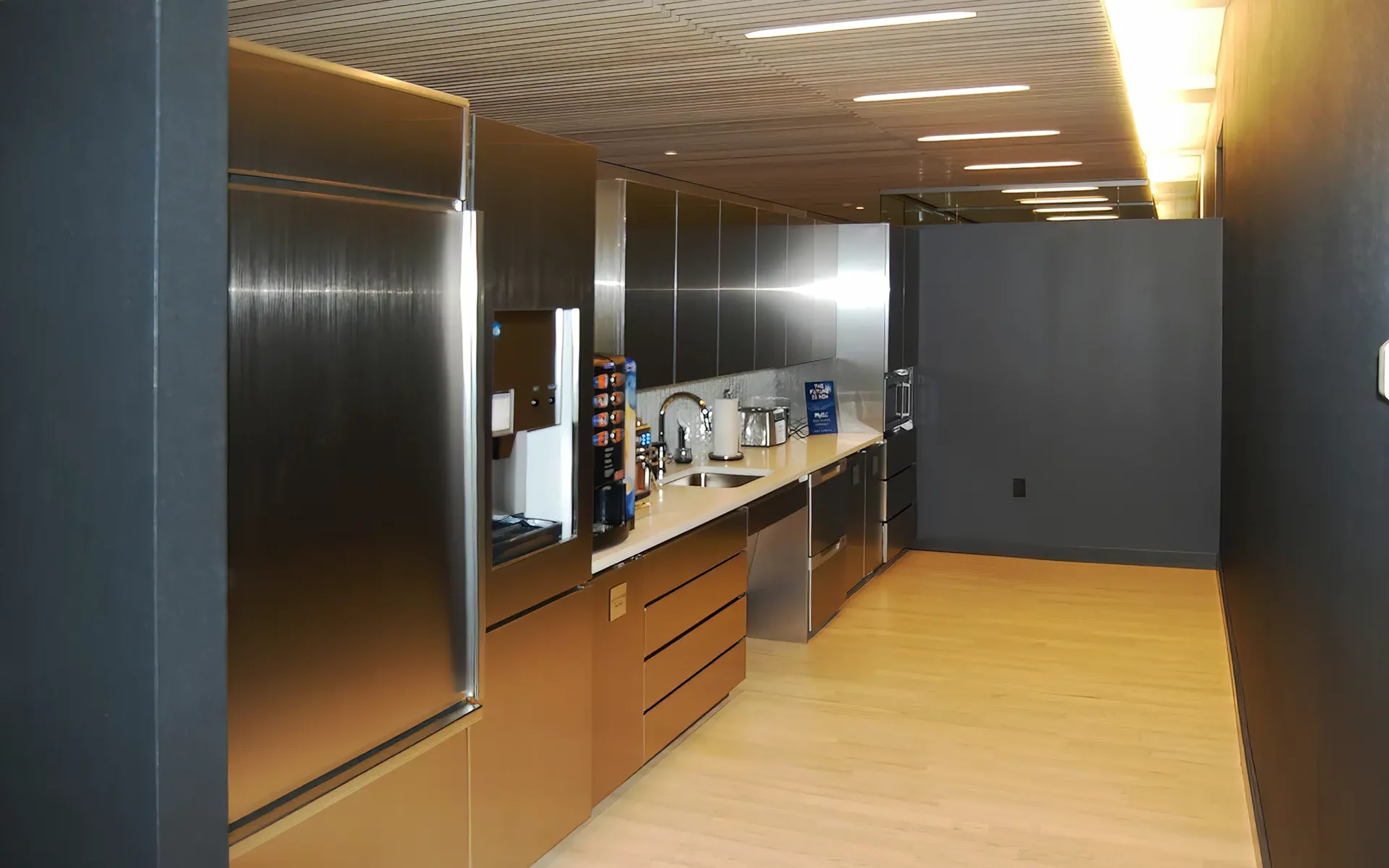 NoMad: Estee Lauder 100,000 sf Office - Millwork installation
